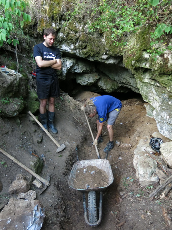 Moravský kras - červenec 2017