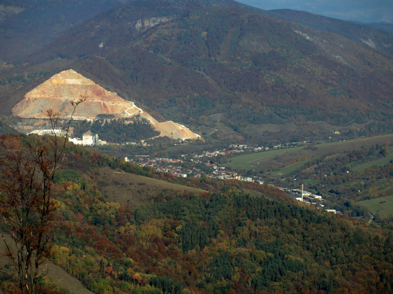 Tisovec, Klenovské vrchy - říjen 2018