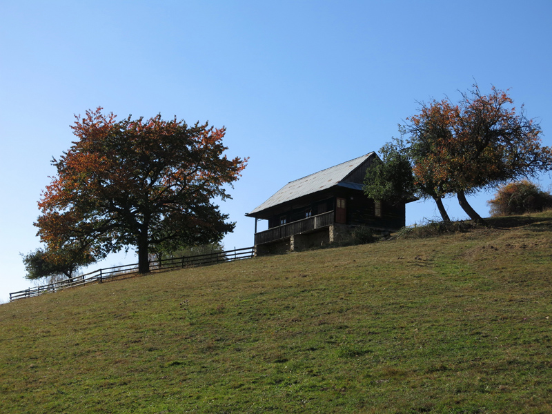 Tisovec, Klenovské vrchy - říjen 2018